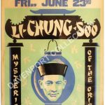 Li-Chung-Soo poster, Hecksher Theatre, New York. 23 June 1939
