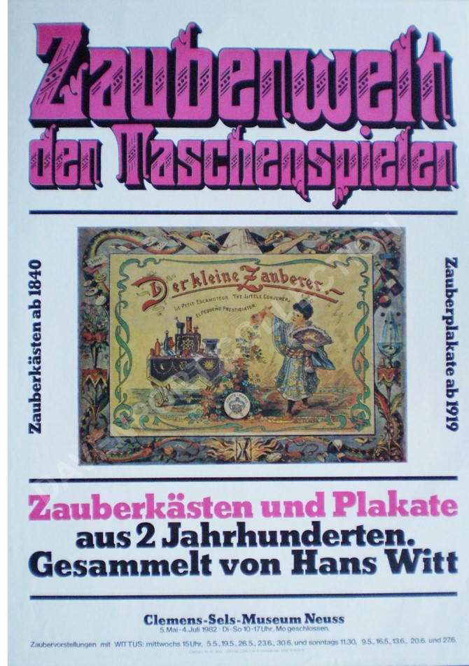Zauberwelt der Taschenspieler, Clemens-Sels-Museum, Neuss, Germany