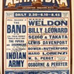 Alhambra, Leicester Square, London. 21 April 1924
