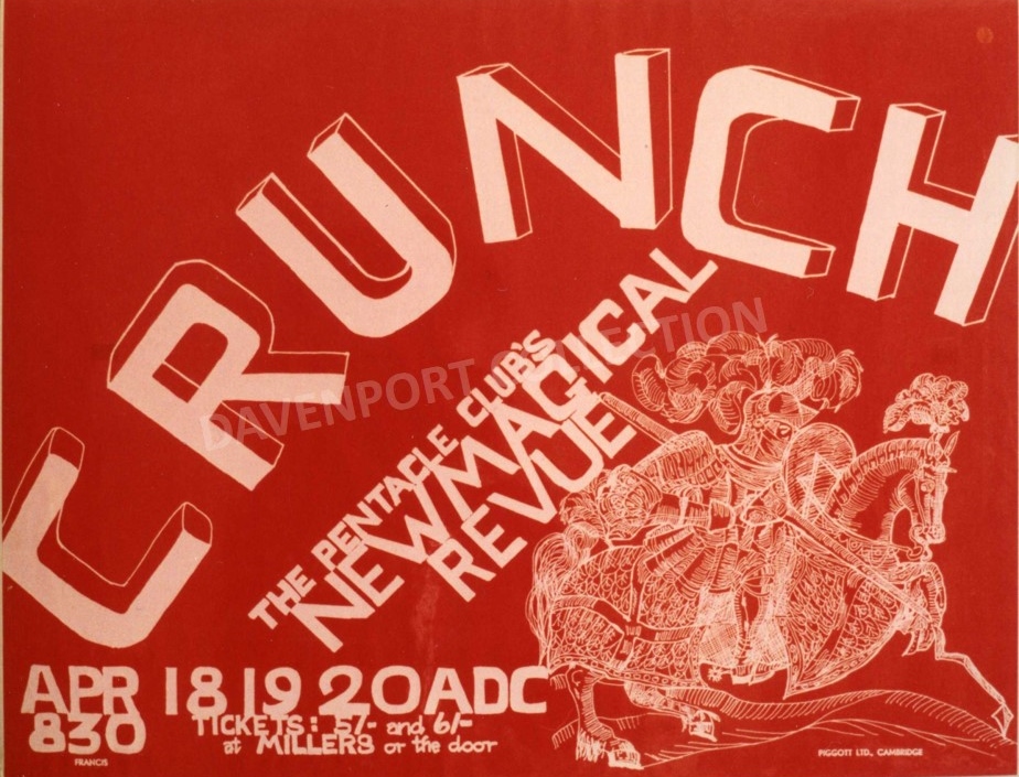 Crunch, ADC Theatre, Cambridge. 18 – 20 April 1968