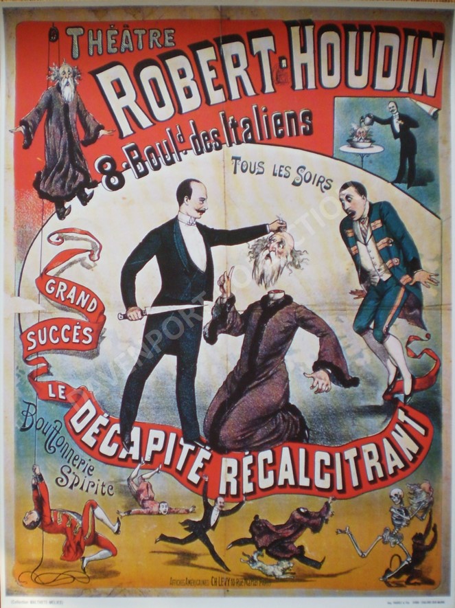 Theatre Robert-Houdin, reproduction poster