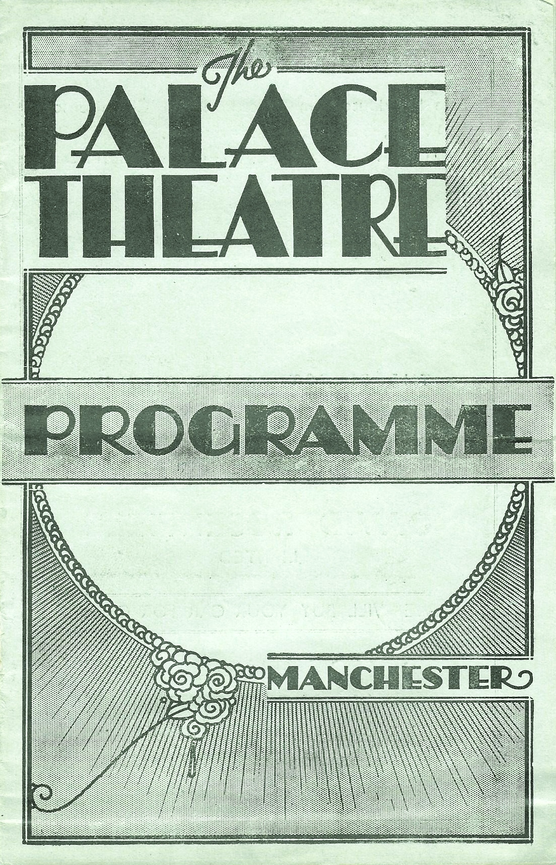 Palace Theatre, Manchester, 11 May 1936