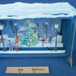 Message in a Bottle 3D pop-up greeting card – children playing