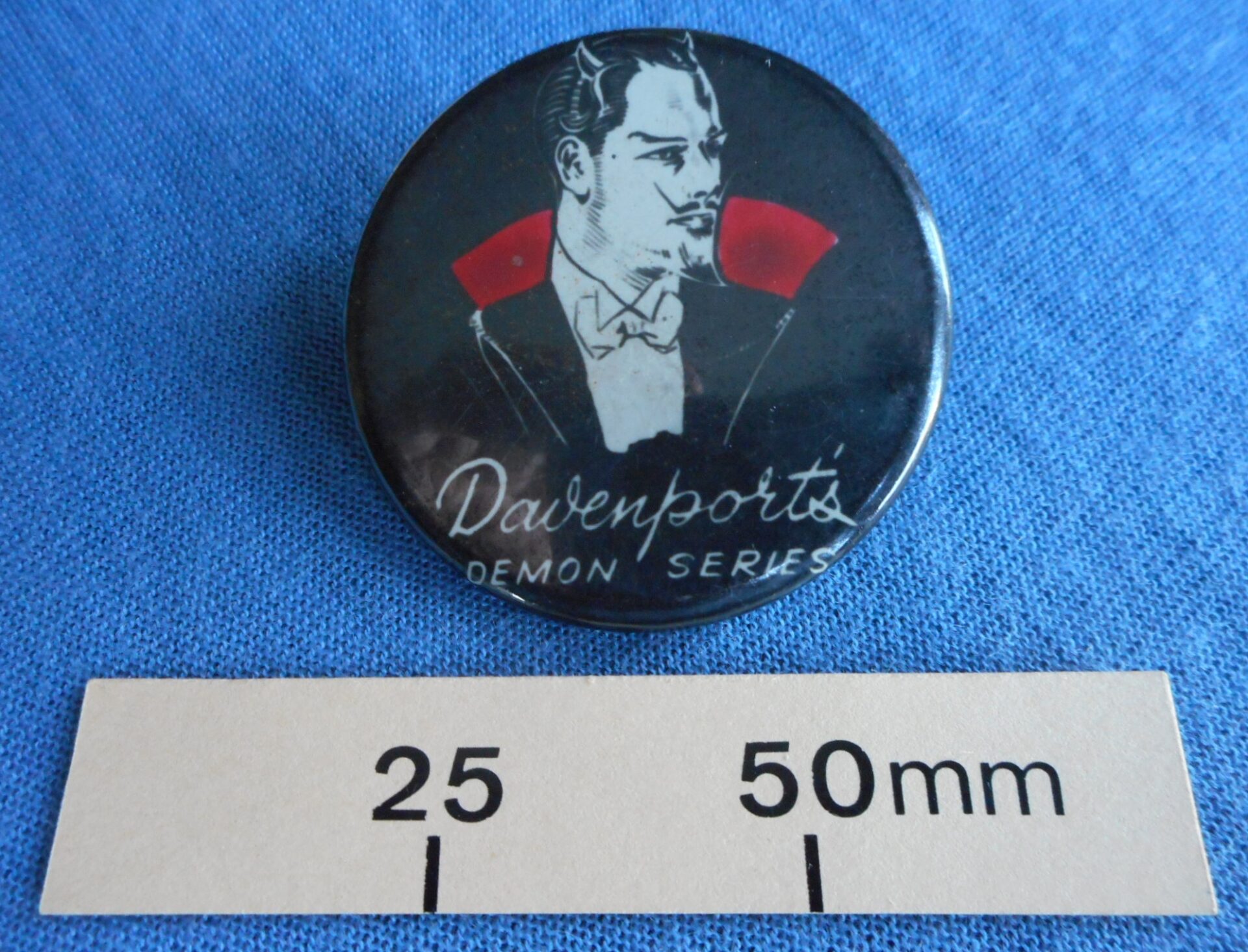 Large size Davenport’s Demon Series badge