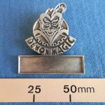 Badge for attendees at the Davenport Centenary Celebration held in Brighton in 1998