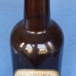 Whitbread giant Double Brown Ale bottle
