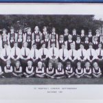 1959 school photograph showing Anne Goulden, who married John Davenport