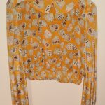 Garment with a card motif design