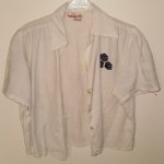 Garment with a dice motif design
