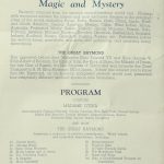 Handbill or programme for The Great Raymond, Hamline M. E. Church, St Paul, Minnesota, USA