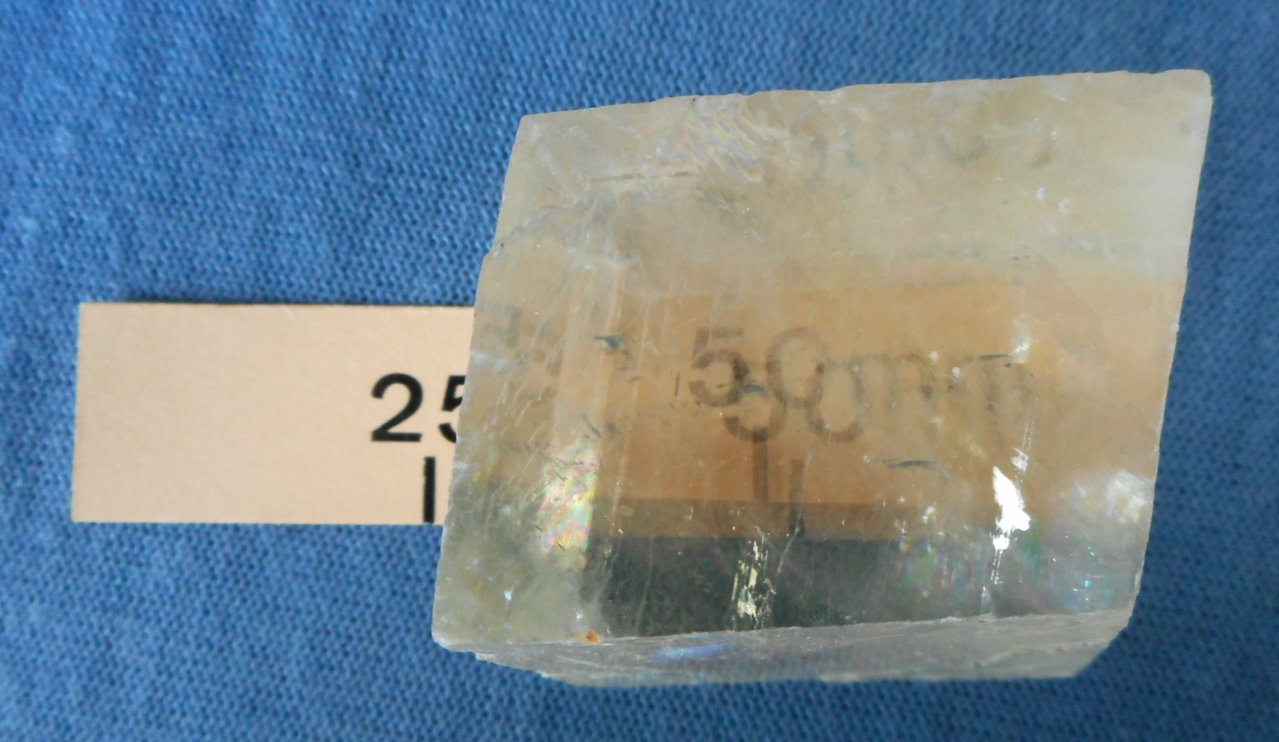 Specimen of Optical Calcite from Morocco