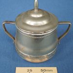 Sugar basin for use in the coffee trick