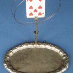 Card in balloon stand