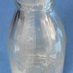 Davenport’s glass evaporated milk bottle