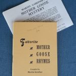 The book ‘Favourite Mother Goose Rhymes’, compiled by Martin Gardner
