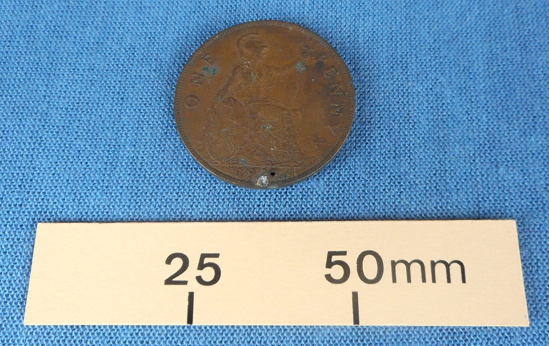 Joke squirting penny