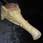 The Great Leon’s elephant head table legs