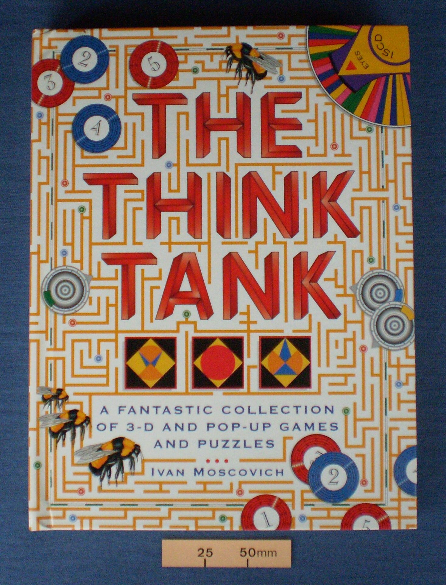 ‘The Think Tank’ by Ivan Moscovich. A collection of 3D and pop-up games and puzzles