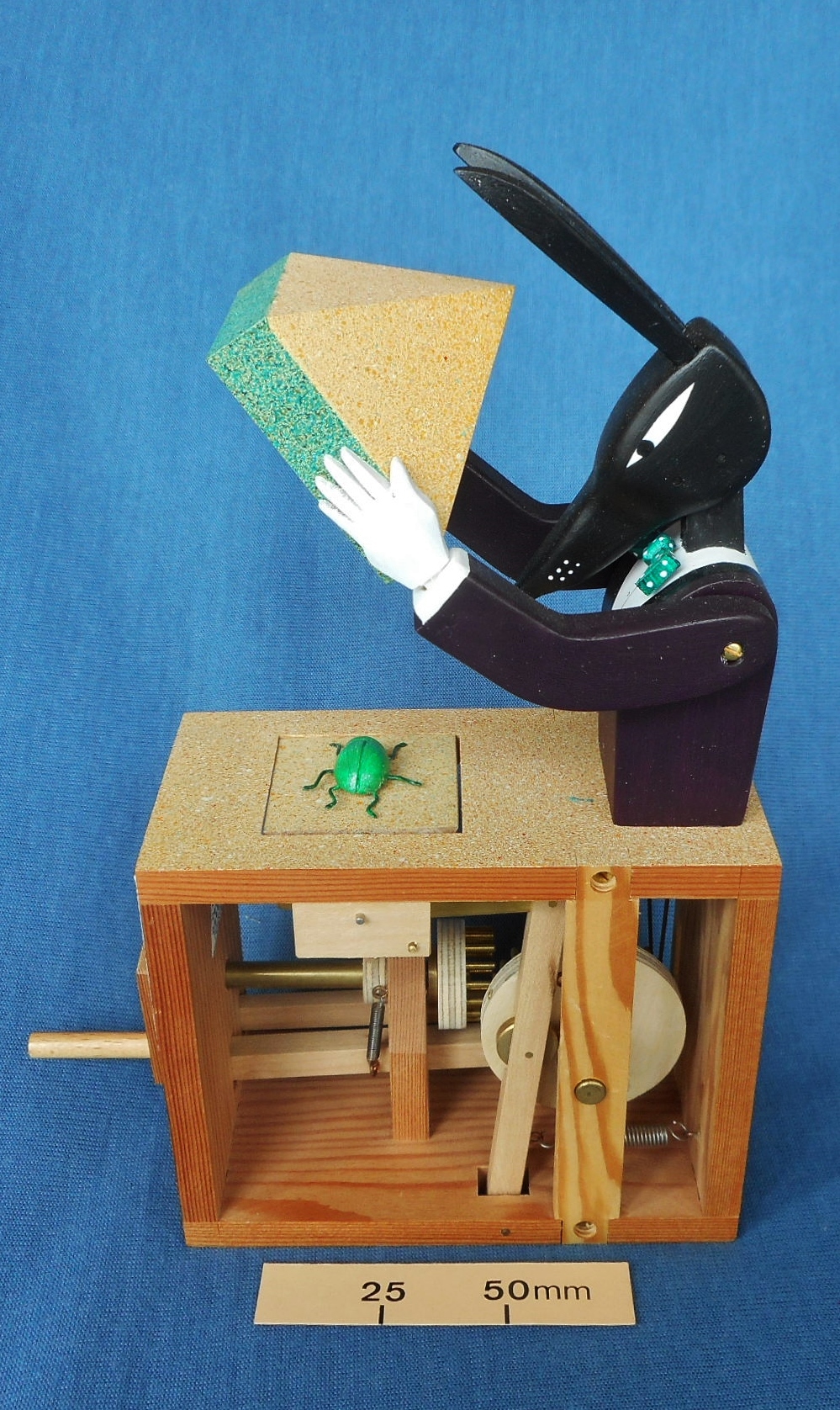 Anubis, Lord of the Mummy Wrappings, Automatic Scarab Wrapper automaton