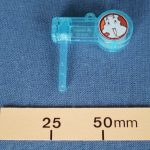Small plastic rattle noise maker
