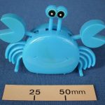 Plastic wind up crab, made in China