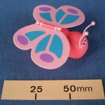 Hans plastic wind up butterfly, made in China