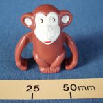 Plastic wind up walking monkey, made in China