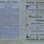 Maskelyne and Cooke programme for the Egyptian Hall, 25th consecutive year