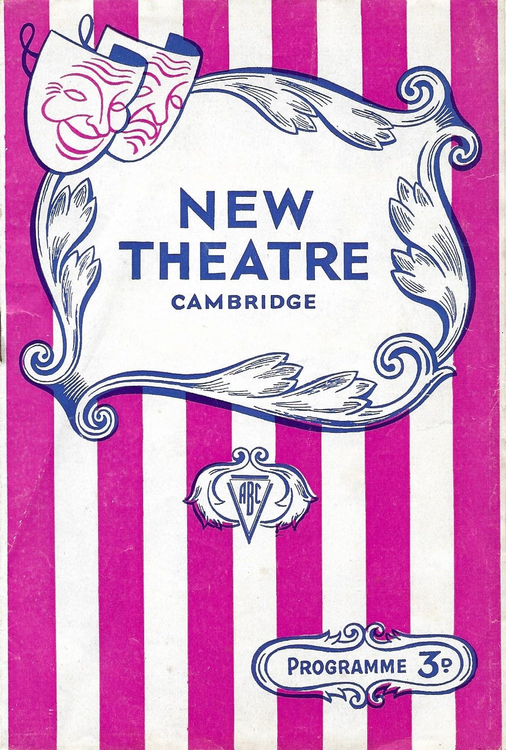 Programme for the New Theatre, Cambridge, 22 November 1954. ‘How’s Tricks’