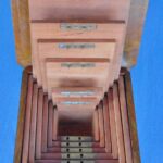 Wooden nest of boxes