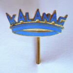 Blue enamelled Kalanag stickpin