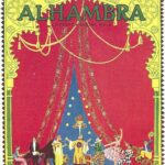 Alhambra, Leicester Square, London programme card, 21 April 1924