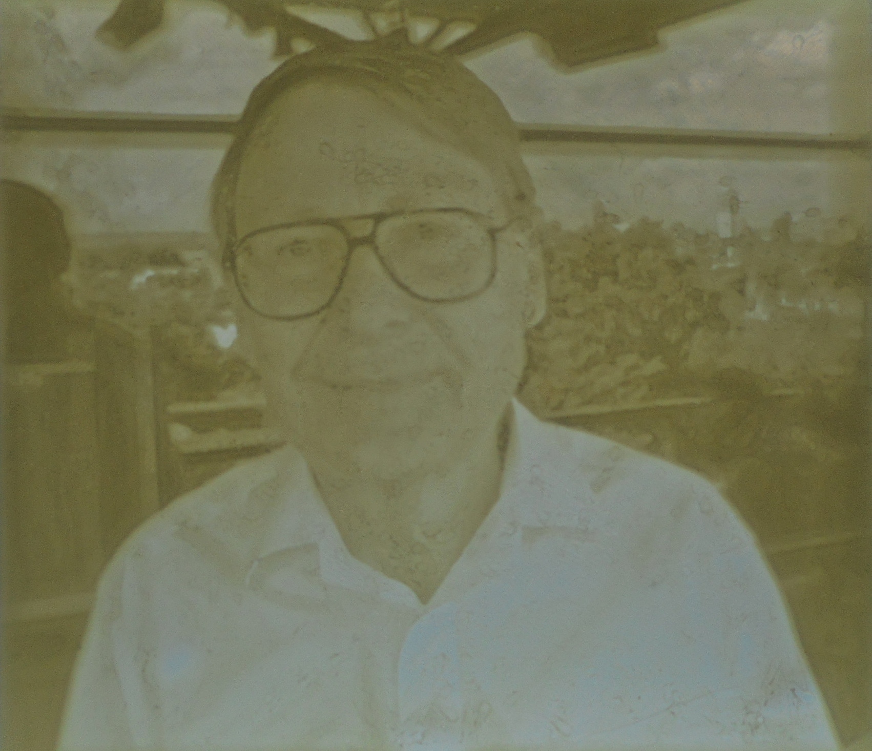 3D printed lithophane of John Davenport