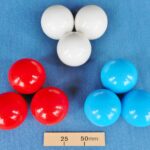 Plastic multiplying billiard balls