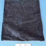Black velvet egg bag