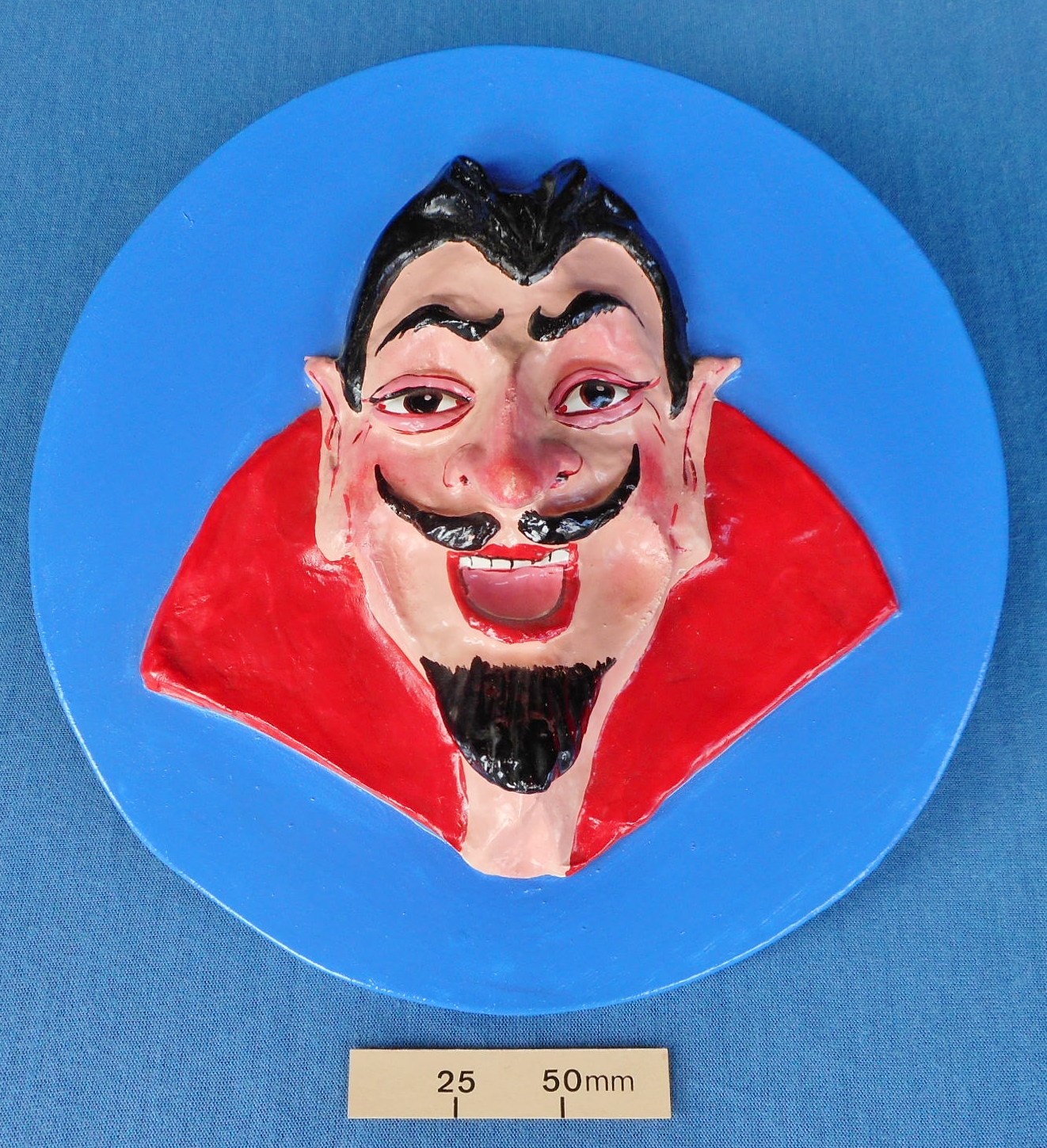 Davenport demon plaque made by Bryan Baggs