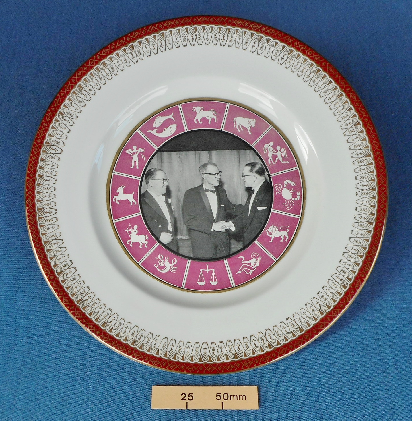 Gift of a plate from Cliff Townsend