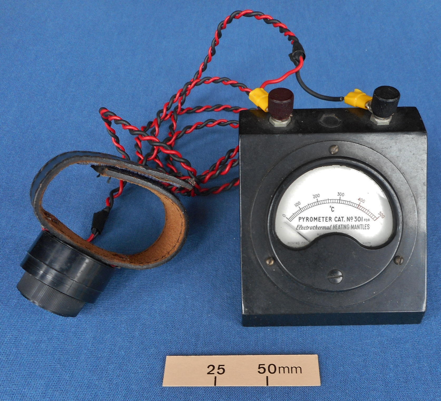 Pseudo-scientific detector used to identify a selected card