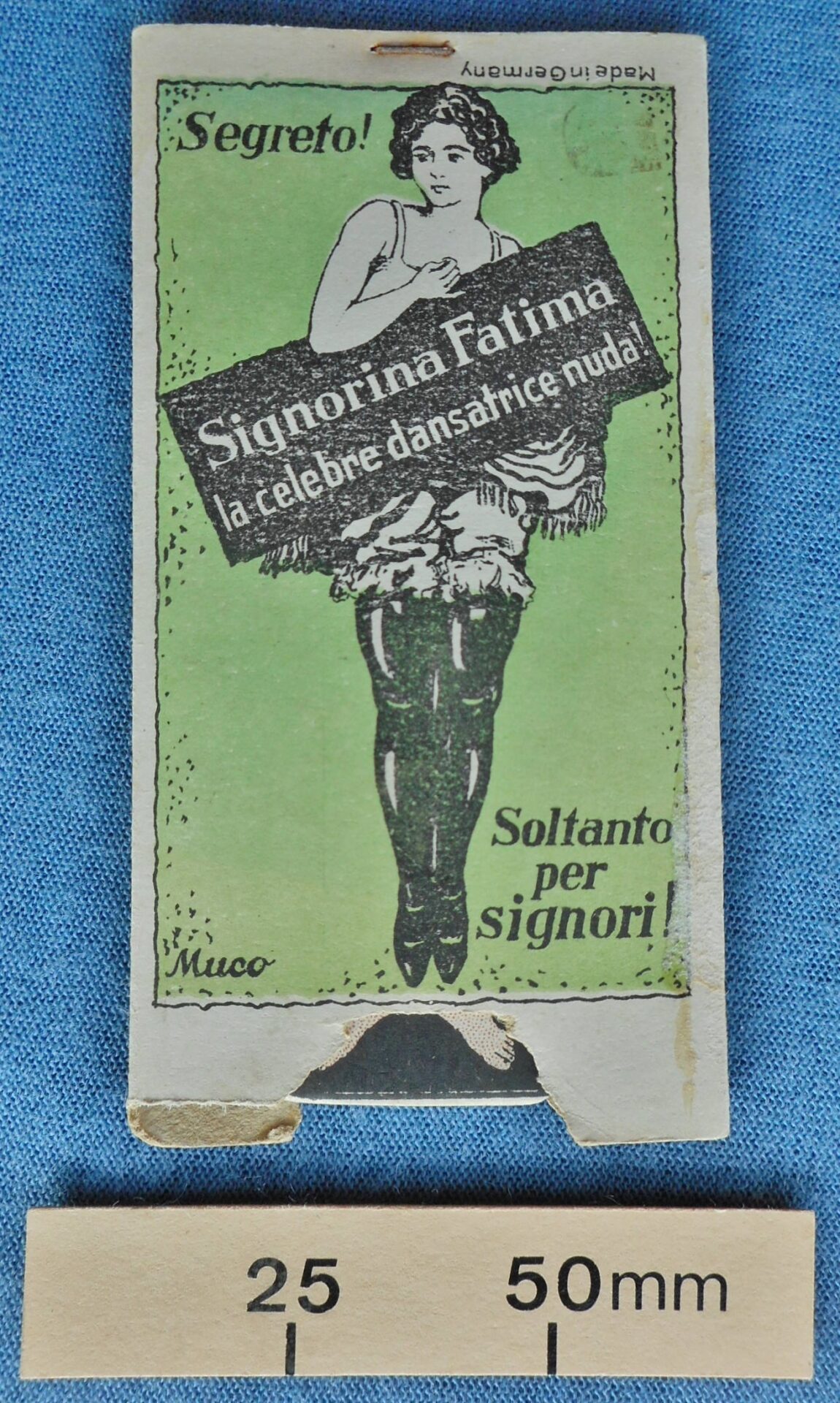 Signorina Fatima la celebre dansatrice nuda! (Signorina Fatima the famous nude dancer)