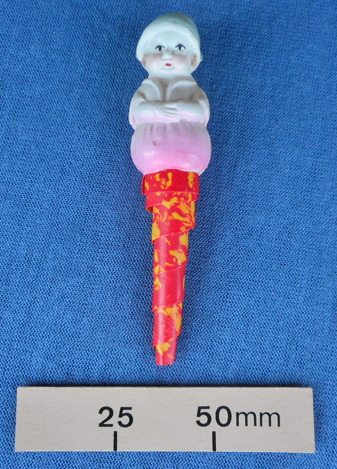 Celluloid spring figure
