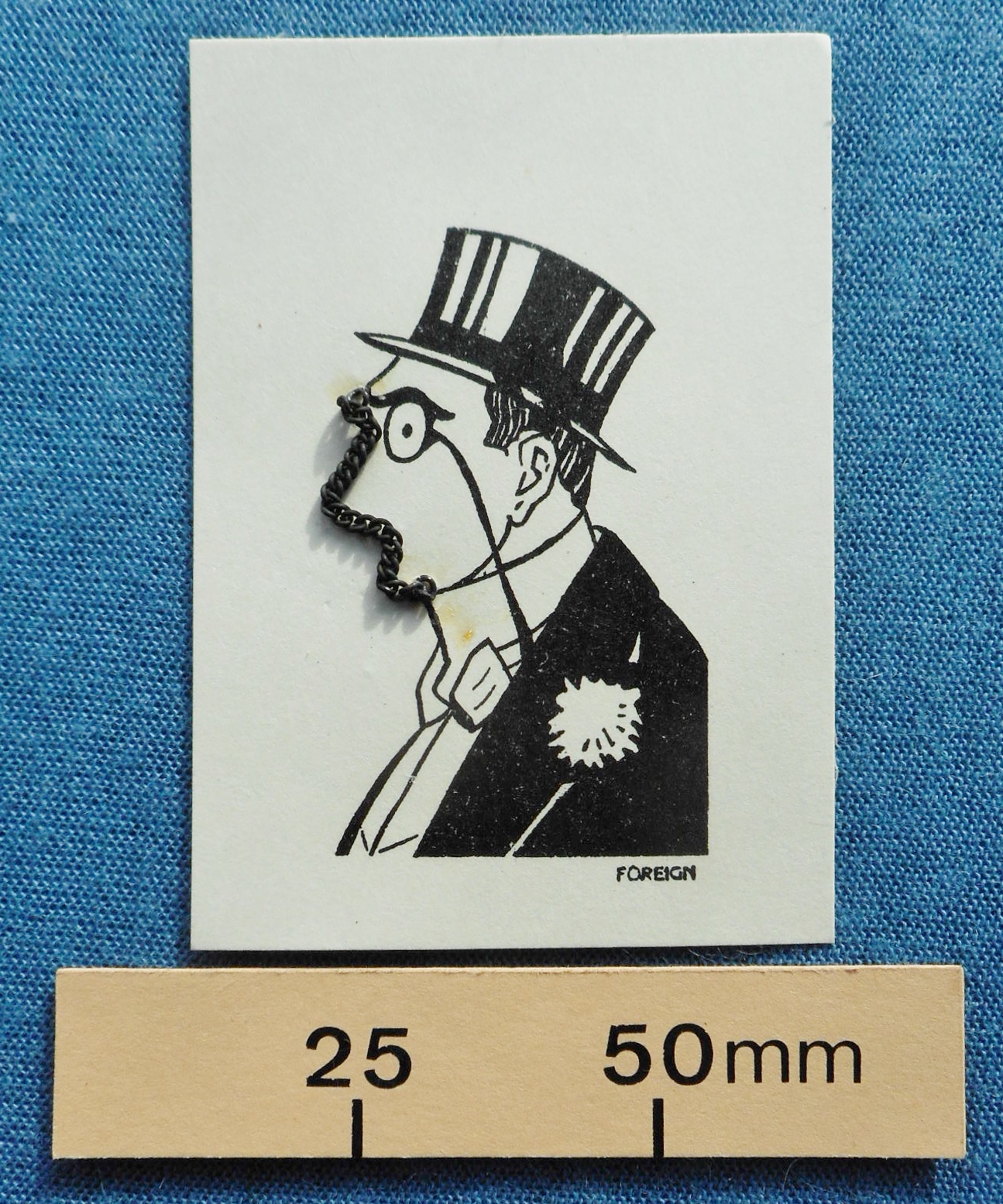Jiggle toy – man in top hat design