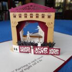 Romeo and Juliet pop-up card