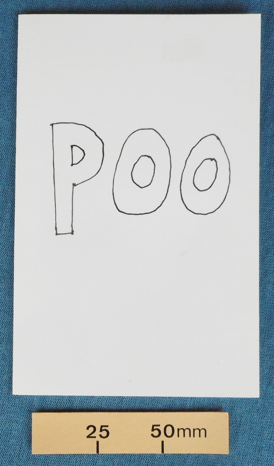 Poo moving card