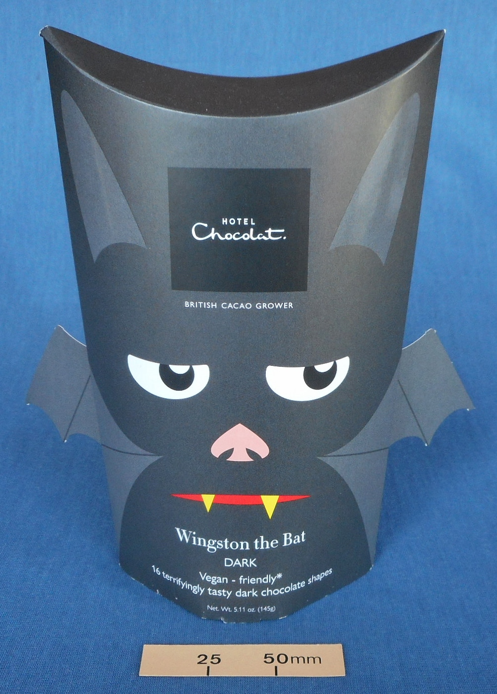 Hotel Chocolat novelty bat box for Halloween 2021 chocolate