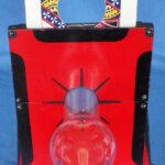 Phantom Penetration: glass chimney penetration by a playing card
