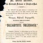 Advertisement for Devant’s Delightful Delusions