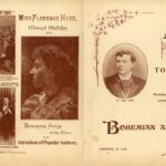 Programme for the Bohemian and Variety Concert of the Army and Navy Musical Dramatic Club. Town Hall, Westminster. 27 April 1896