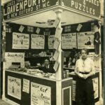 Photograph of the L. Davenport & Co stand at the 1915 British Industries Fair