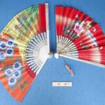 Japanese decorated fans