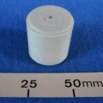 Coin Box – ivory coloured plastic